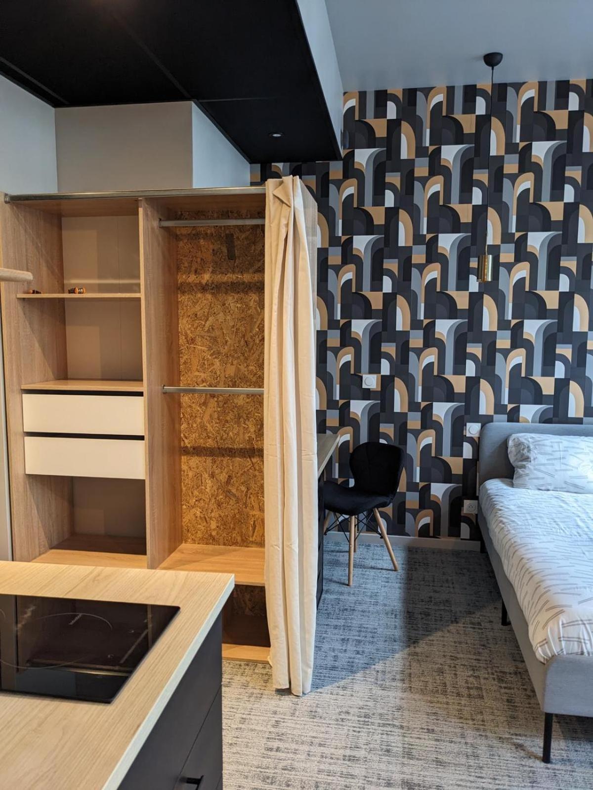 Le 12 Wifi Cosy Parking 3 Appartement Saint-Etienne  Buitenkant foto