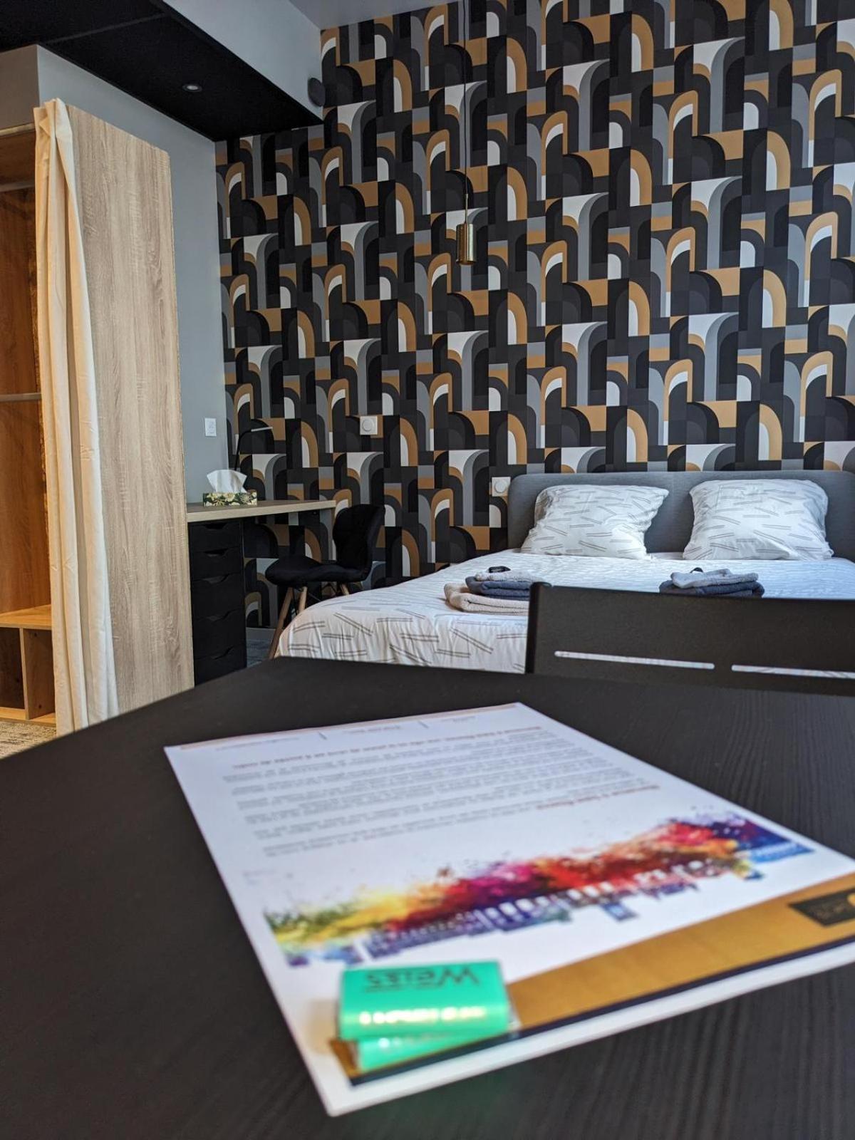 Le 12 Wifi Cosy Parking 3 Appartement Saint-Etienne  Buitenkant foto